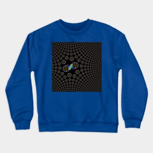 Neon Rainbow - Strange Attraction Crewneck Sweatshirt